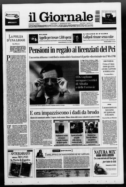 Il giornale : quotidiano del mattino